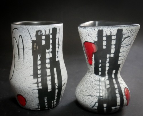 Paire vases vintage - paire,