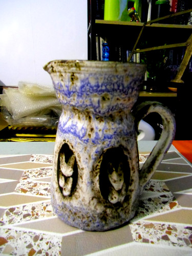 Superbe grand pichet vase - superbe, /vase