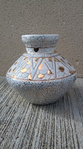 Vase céramique signé - vase,